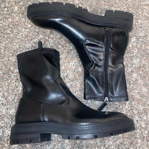 Heeled Lug Sole Zara Boots